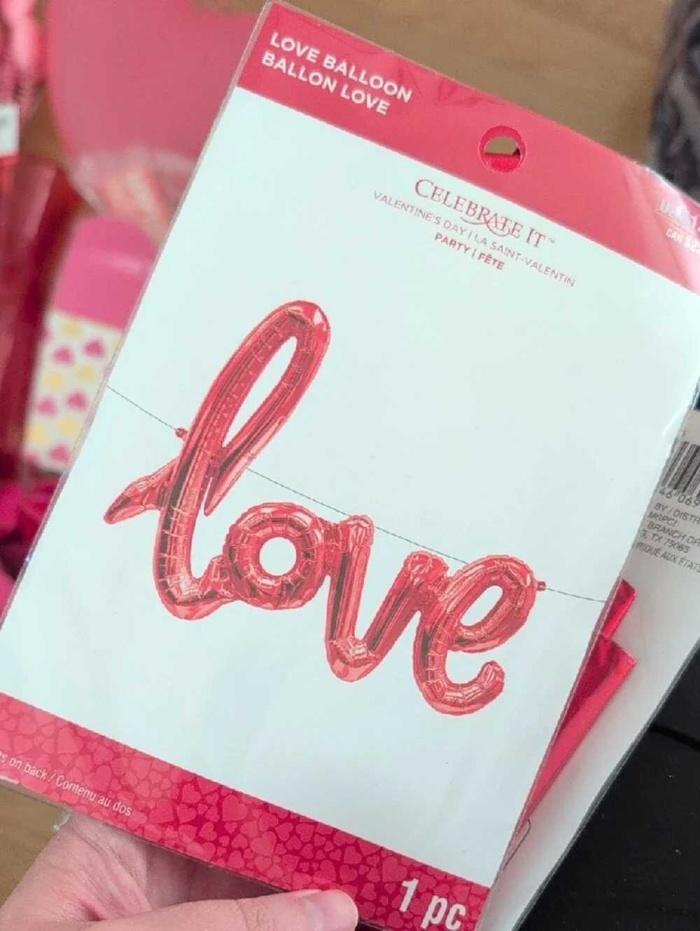 Valentine Pink Heart Party Kit - Assorted Pink Decorations